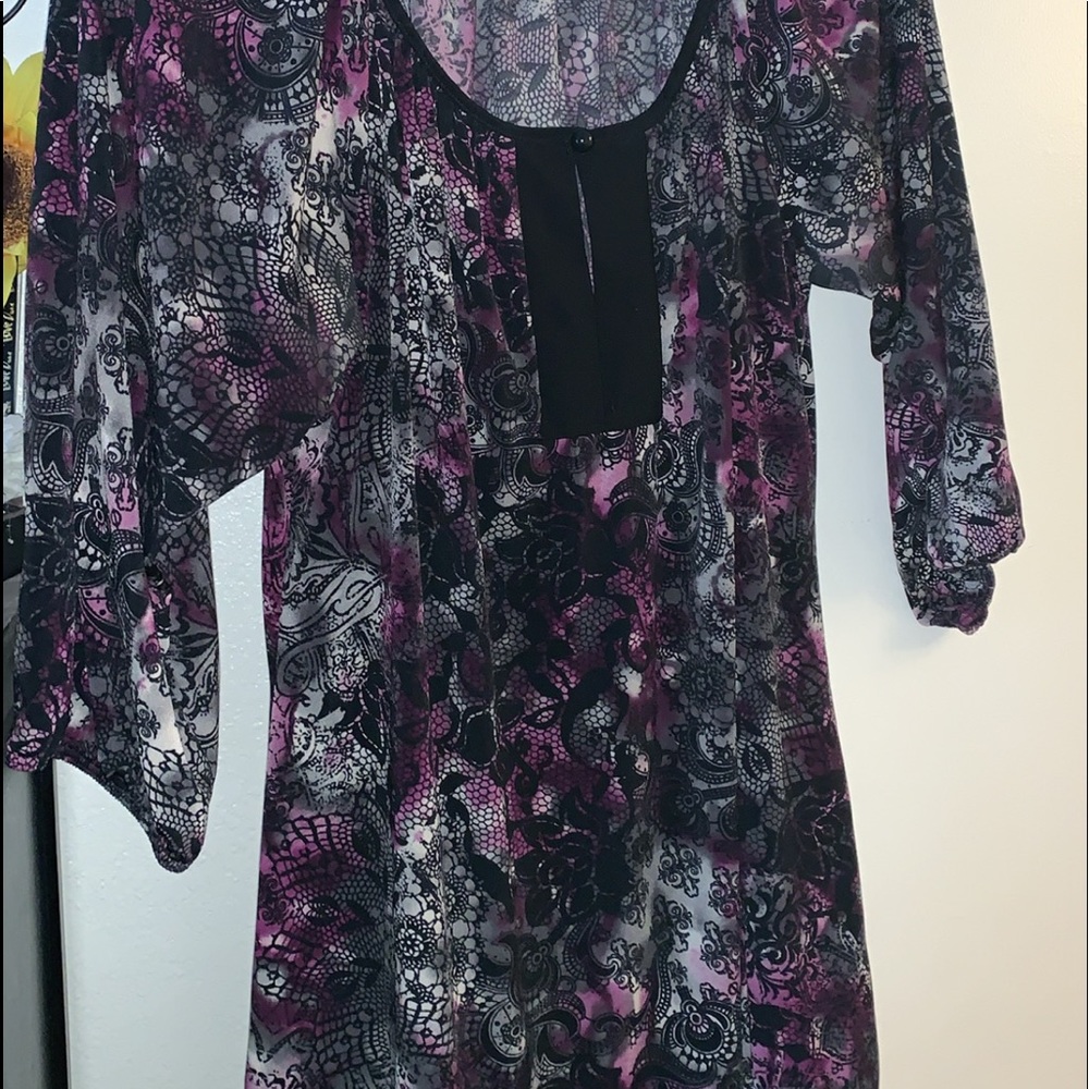 Purple blouse